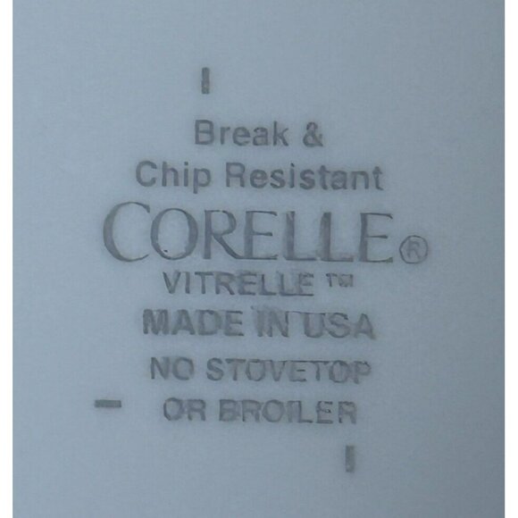 Corelle By Corning 4 Bread Plates Ivory  Coordinates With Other Ivory Sets EUC - Picture 4 of 8
